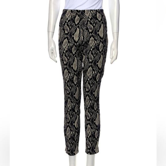 NWOT Alice + Olivia Snake Print Leggings, Size 6, Animal Print - Picture 1 of 6